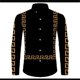 thumbnail image 1 of nueva moda popular tiras de cuadros camisa de traje de solapa con botones para hombres tops de oficina para hombres de talla grande 6XL, 1 of 6