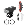 thumbnail image 2 of 1 juego de luces LED recargables para bicicleta, luz de seguridad para ciclismo, 2 of 6