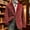 Watermelon Red, variant on Red burgundy suit jacket men Men's Casual Lapel Muticolor Button Suit Regular Fit Sports Coats Jackets For Prom Dinner
