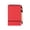 Red, variant on 1 Pc Mini Pocket Notebook with Pen Top Spiral Notebook Blank Page Journal Steno Pad Pocket Sketchbook Blank Drawing Notepad Memo Steno Note Pad for Work Office Travel, 5.83"x3.62", Blackish Green