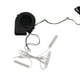 thumbnail image 2 of Soplador de aire inflable Bomba sopladora inflable navideña con 3 juegos de bombillas LED blancas para decoraciones navideñas al aire libre Enchufe AU 100-240v, 2 of 10