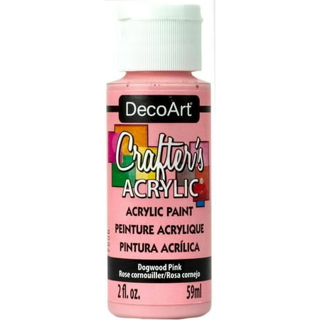 UPC: 0766218115355 | DecoArt Crafter s Acrylic All-Purpose Paint 2oz-Dogwood Pink