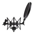 thumbnail image 4 of Support de Microphone Professionnel avec Protection Support de Tête Articulée pour Clous, 4 of 5