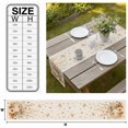 thumbnail image 3 of Pumpkins Fall Table Runner Vintage Floral Thanksgiving Rustic Tablerunners 13 x 60 Inch, Table Decorations Tabletop Scarf for Summer Gathering Holiday Farmhouse Kitchen Dining Decor, 3 of 8