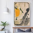 thumbnail image 5 of Painter Henri De Toulouse-Lautrec Famous Paintings Avril (Jane Avril) Posters Artworks Canvas Poster Room Aesthetic Wall Art Prints Home Modern Decor Gifts 16x24inch(40x60cm), 5 of 6