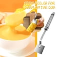 thumbnail image 4 of 1-3PCS Corn Cob Peeler StainlessSteel Thresher StripperRemover Kitchen Tool Sale Jahhsay®, 4 of 9