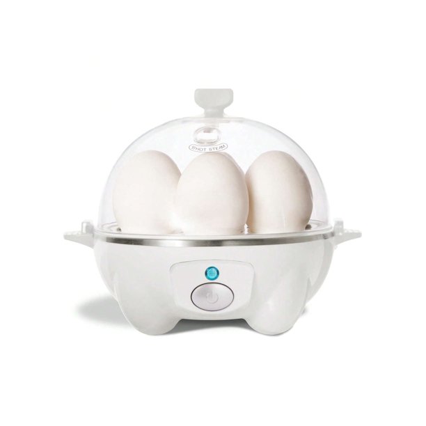 Beijiyi Rapid Egg Cooker: 6 Egg Capacity Electric Egg Cooker For Hard Boiled Eggs, Poached Eggs, Scrambled Eggs, Or Omelets With Auto Shut Off Feature