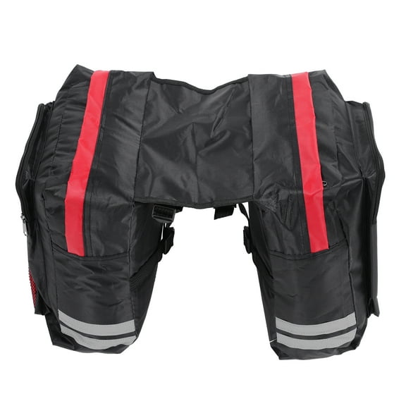 Jiandong Bike Panniers Red Bike Pannier Backpack Duffel for Outdoor Cycling(12.6X12.6X12.6Inch)