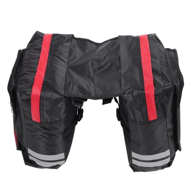 Weiweiguan Bicycles Rear Shelf Bag MTB Bike Dual Carry Bag Bike Rear Rack Bag for Outdoor