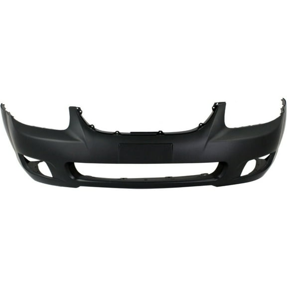 VMVJGLEK 1pc Front Primed Bumper Cover Primed with Fog Lamp Holes for Kia for Spectra EX/LX/SX 2007-2009 KI1000134C 16576275