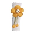 thumbnail image 1 of Seat Belt Cover Soft Seat Belt Protective Cover for Automotive Vehicles Orange Flower, 1 of 9