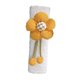 thumbnail image 1 of Funda para cinturón de seguridad de coche, bonita almohadilla para cinturón de seguridad para mochilas de camión y automóvil Flor naranja, 1 of 9