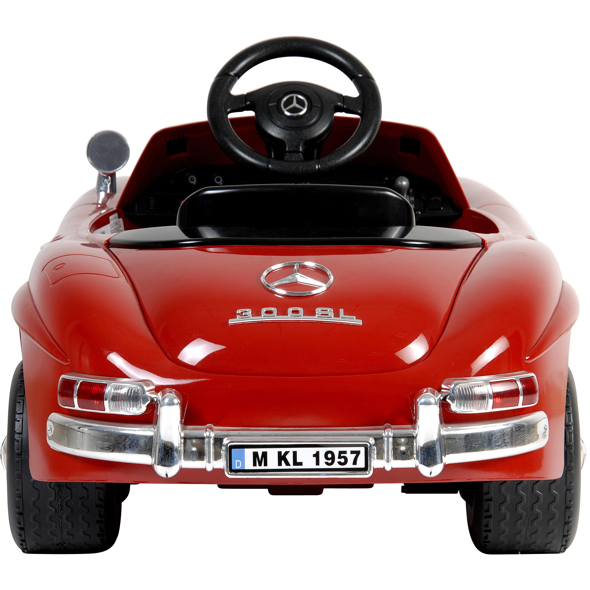 Kalee Mercedes-Benz 300SL W 198 12-Volt Battery-Powered Ride-On, Red - image 3 of 4