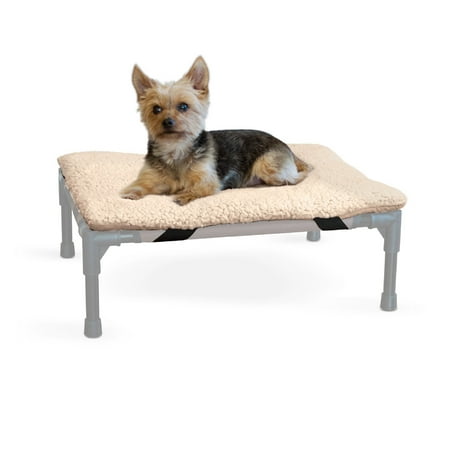 UPC: 0655199016976 | K&H Pet Products Original Pet Cot Pad (Cot Sold Separately) Tan Small 17 X 22 Inches