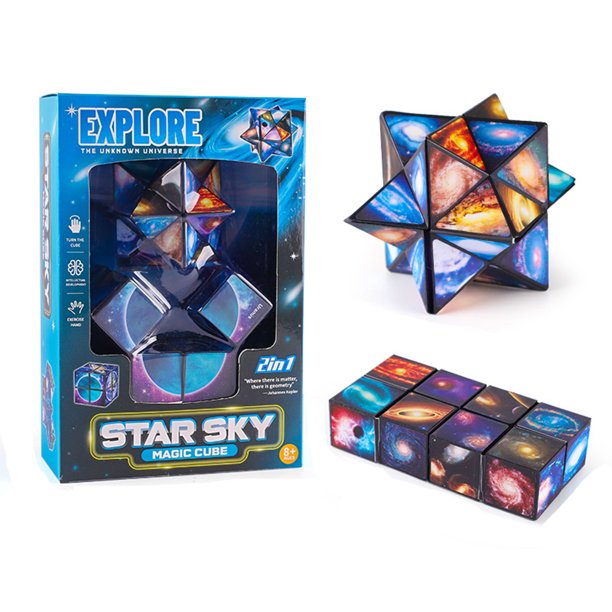 starry sky fidget cube
