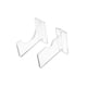 thumbnail image 1 of Toystoory 1 par de soporte acrílico para bate de béisbol, soporte ajustable para sable de luz, soporte de pared decorativo de estilo Simple para Béisbol Toystoory OD020385-00B, 1 of 6
