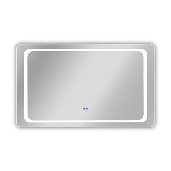 Chloe Lighting CH9M010BL39-HRT 39 in. 3 Color Temperatures 3000K-6000K Luminosity Back Lit Rectangular Touchscreen LED Mirror