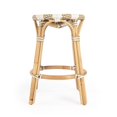 thumbnail image 4 of Butler Specialty Company Tobias Rattan Round 24" Counter Stool - Tan and White, 4 of 7