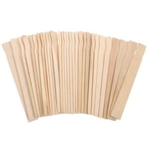 LOLIPPYY 20Pcs Beige Wooden Stir Sticks for Efficient Paint Mixing and Resin Stirring
