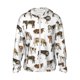 thumbnail image 1 of Balery Cow Sudadera ligera de manga larga con capucha y protección solar UPF 50+ para hombre y mujer, ideal para pesca y running-Small, 1 of 7