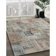thumbnail image 3 of Ahgly Company Machine Washable Indoor Rectangle Contemporary Army Brown Area Rugs, 7' x 10', 3 of 7