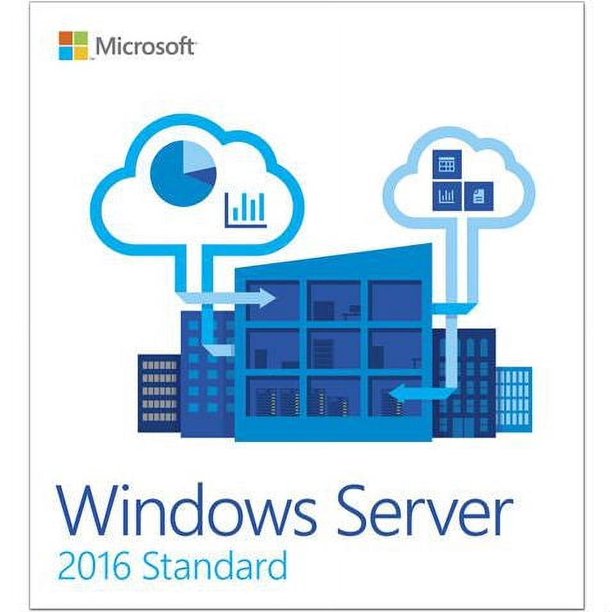Microsoft Windows Server 2016 Standard - Licence - 16 Cœurs - OEM - DVD - 64 Bits - Français