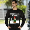 thumbnail image 3 of Christmas Sweatshirt, This Is My Gnome Costume Funny Christmas Sweatshirt, Unique Winter Holiday Sweatshirt, Witty Gnome Lover Gift for Women & Men, 3 of 5
