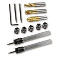 thumbnail image 1 of 13 Pcs Spot Weld Cutter Set, Double Sided 3/8" & 5/16" HSS Drill Bits, Titanium Coated Cobalt for Metal & Wood, 1 of 5