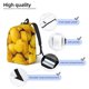 thumbnail image 3 of Disketp Ripe Yellow Lemon Mochila de Lona Estampada, Mochila Escolar de Viaje Ligera para Estudiantes y Portátil-Small, 3 of 5