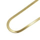 thumbnail image 5 of Vocoste - Gargantilla de cadena de serpiente plana chapada en oro de 14 quilates para mujer, 42 cm de longitud, 5 of 6