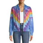 No Boundaries Juniors' Tie Dye Jacket