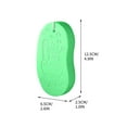thumbnail image 5 of Tunhigl Gentle Baby Exfoliating Bath Sponge for Sensitive Skin - Super Soft Reusable Body Scrubber for Deep Cleansing Without Body Wash for Bath Shower Green, 5 of 6