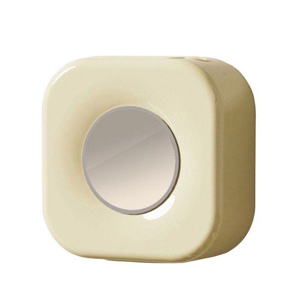 Bearachild Caja de almacenamiento de bolsas desechables con tapa para alimentos, cajas a prueba de polvo de gran capacidad montadas en la pared Type3 NO3