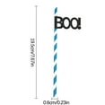 thumbnail image 3 of Pack of 10 Pcs Halloween Party Straws Disposable Straws for Kids Adult Cute Funny Party Supplies Photo Favor Halloween Decoration, 3 of 6