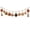 1PCS-E, variant on 59Inch Halloween Acrylic Hanging Banner - Rustic Fall Pumpkin Ghost Skull Witch Hat Hanging Garland with Tassels - Vintage Autumn Thanksgiving Wall Mantel Fireplace Party Decor
