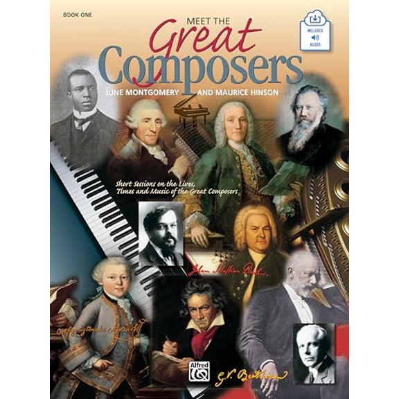 Pre-Owned Meet the Great Composers, Bk 1: Short Sessions on the Lives, Times and Music of the Great Composers, Book & Online Audio (Learning Link, Bk 1) (Paperback) 0882848550 9780882848556