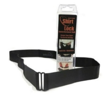 Black Tuck Keep It In Shirt Strap Sticky Belt Holder Stay REGULARMADE IN THE U.S.A.! By Shirt (Best Way To Keep Shirt Tucked In)