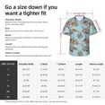 thumbnail image 3 of Picia Turtles And Corals Gentle Cotton Regular Fit Short Sleeve Casual Hawaiian Shirt for Men-Large, 3 of 8