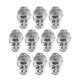 thumbnail image 2 of 10 Piezas Colgantes de Dijes Colgante de Cabeza de Buda para Tiradores de Cremallera Decoración de Disfraces de Bricolaje Astilla Macarena Cabeza de Buda colgantes, 2 of 8