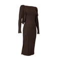 thumbnail image 4 of Txlixc Vestido de mujer de moda medio largo con tirantes sin mangas de color sólido y tirantes de hombro delgado Txlixc moda, 4 of 9