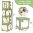 thumbnail image 3 of Cajas con globos RUBFAC para decoración de baby shower, color verde salvia, 4 unidades, 3 of 8