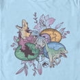 thumbnail image 2 of Men's Jurassic World Easter Cracked Dinosaurs  Graphic Tee Light Blue 2X Large, 2 of 4