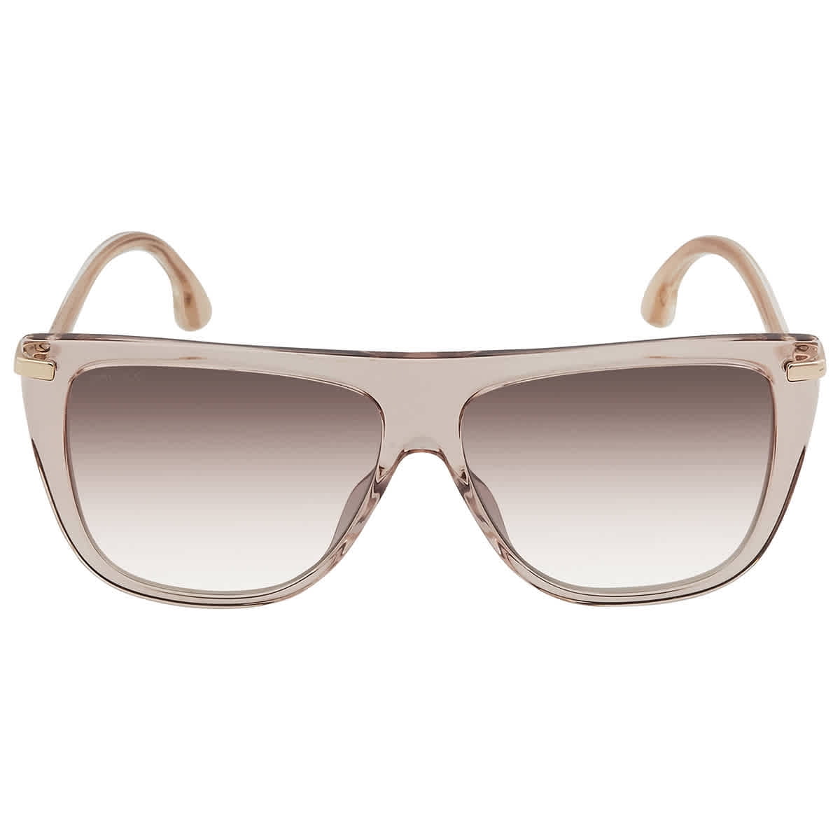 Jimmy Choo Brown Mirror Gradient Browline Ladies Sunglasses SUVI/S 0FWM