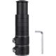 thumbnail image 1 of KAIYANG Manillar de aleación de aluminio ajustable para bicicleta, horquilla delantera, tubo de dirección elevado (negro), 1 of 5