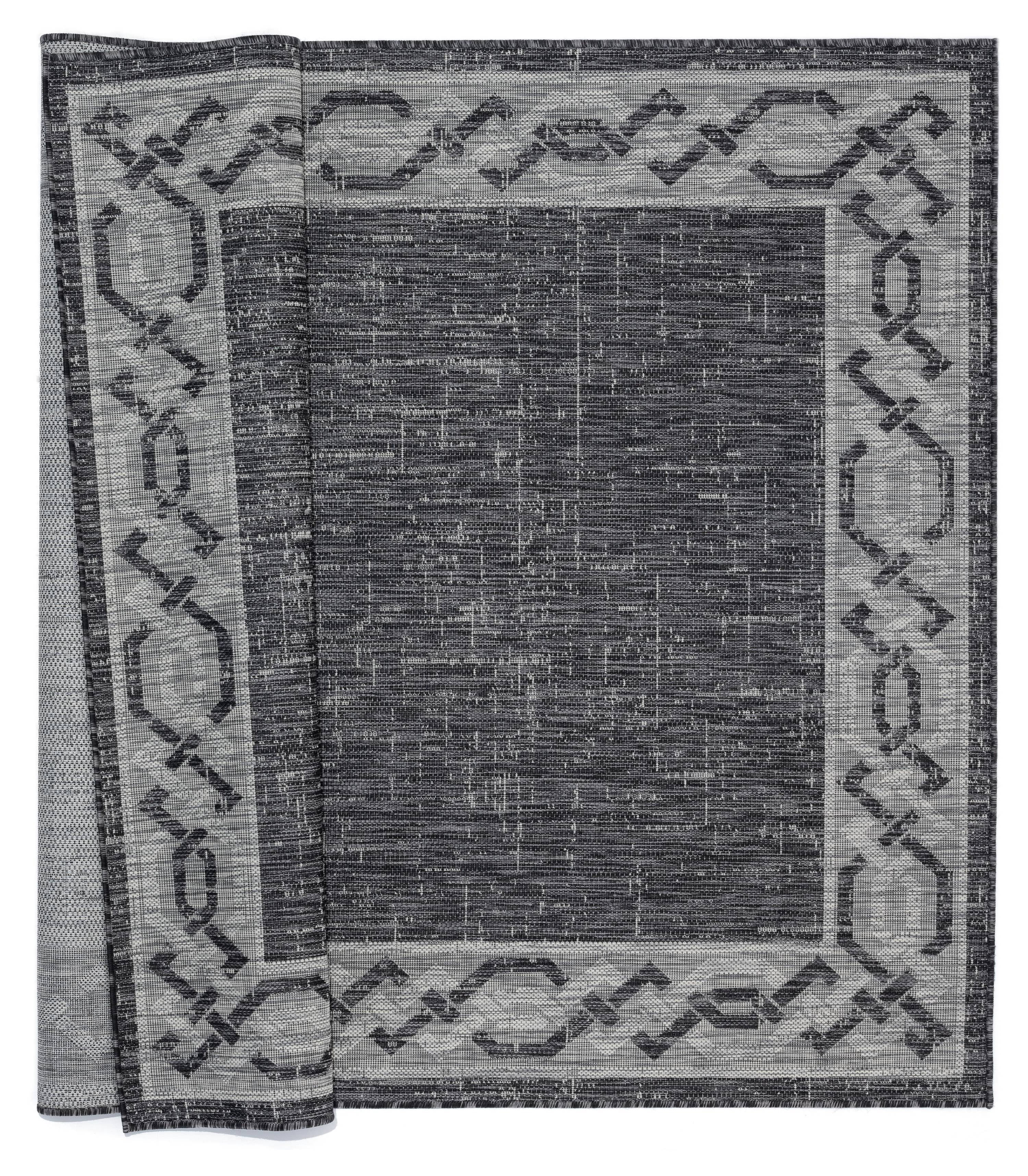 United Weavers Mali Parmalee Traditional Border Area Rug, Black, 5'3" x 7'6"