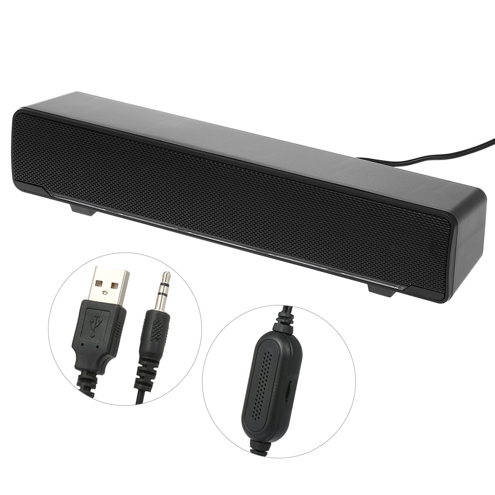 SADA V-196 USB-Lautsprecher Mit Kabel Bass-Stereo-Subwoofer FüR PC-Laptop L4Y2 