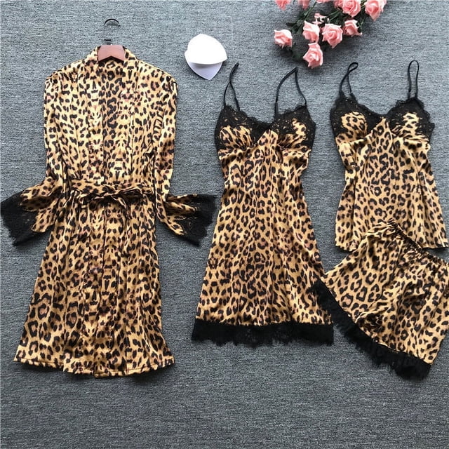 Pijama sexy, ropa de casa sexy, conjunto de bata, lencería sexy para mujer