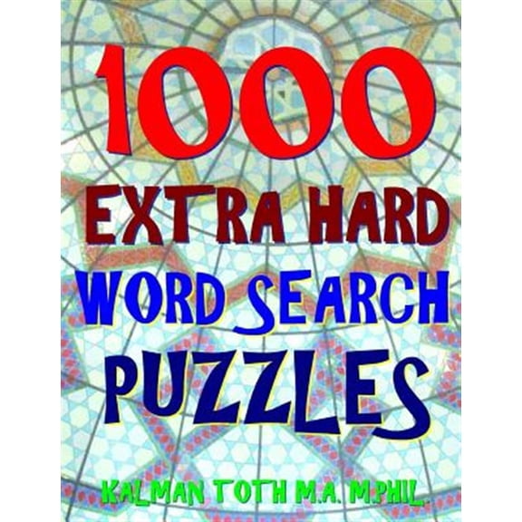 Pre-Owned 1000 Extra Hard Word Search Puzzles : Fun Way to Improve Your IQ