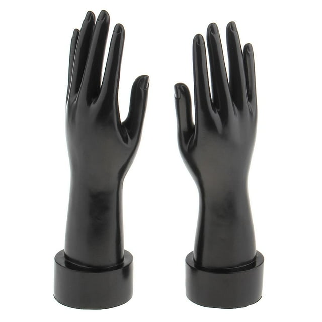 Exhibidor de Mano Decorativa Macarena Mano de Joyería Soporte de Joyería Negro