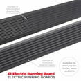 thumbnail image 3 of Go Rhino Running Board 20410125PC E-Board E1; Textured Black; Aluminum; Lighted; Rocker Panel Mount, 3 of 5